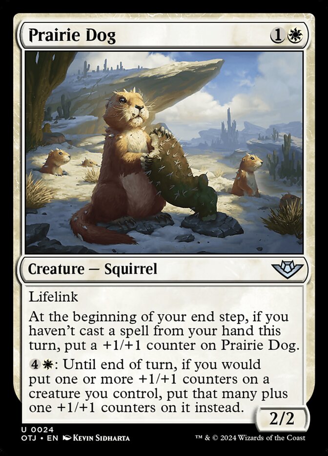 Cão da Pradaria / Prairie Dog - Magic: The Gathering - MoxLand