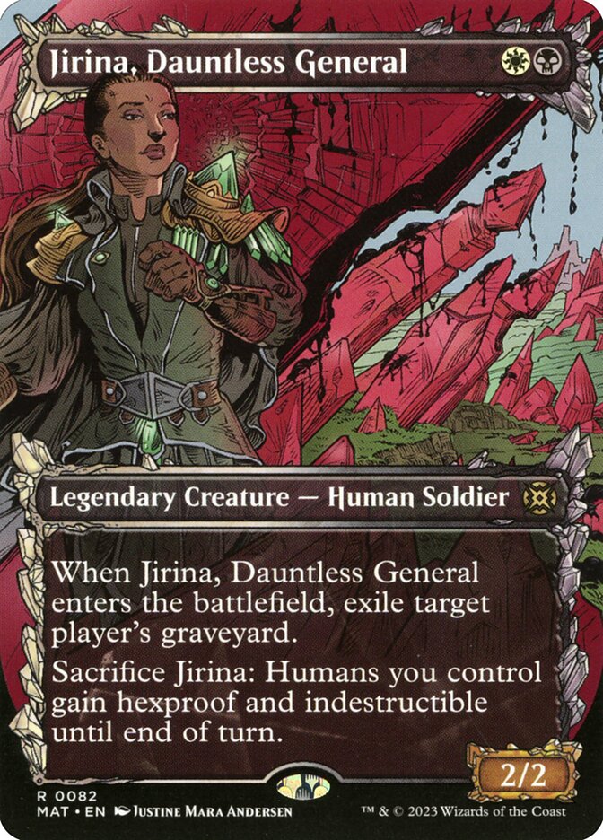Jirina, General Intrépida / Jirina, Dauntless General - Magic: The Gathering - MoxLand