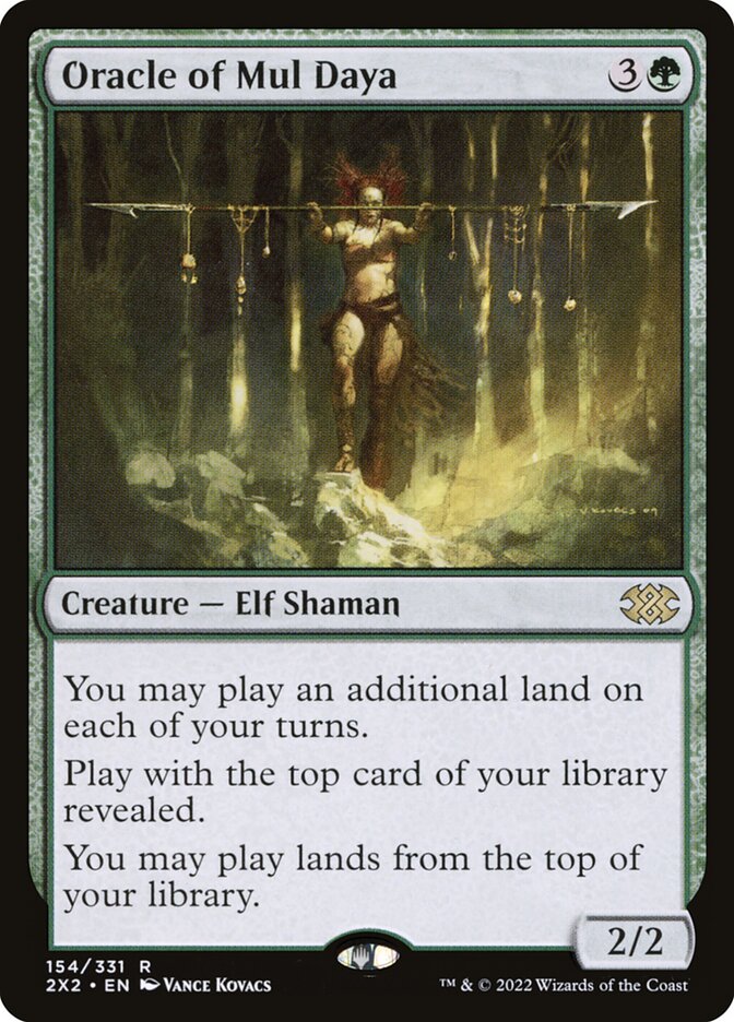 Oráculo de Mul Daya / Oracle of Mul Daya - Magic: The Gathering - MoxLand