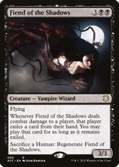 Demônio Sombrio / Fiend of the Shadows - Magic: The Gathering - MoxLand