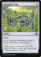 Armadilha Molandíbula / Springjaw Trap - Magic: The Gathering - MoxLand