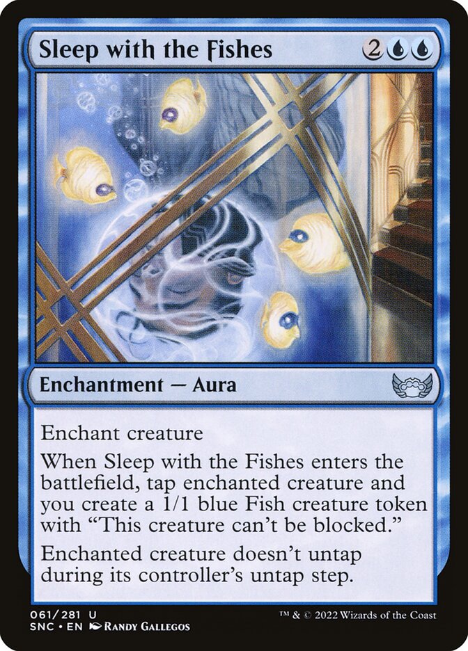 Dormir com os Peixes / Sleep with the Fishes - Magic: The Gathering - MoxLand