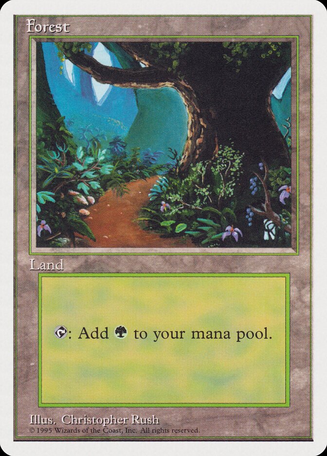 Floresta / Forest - Magic: The Gathering - MoxLand