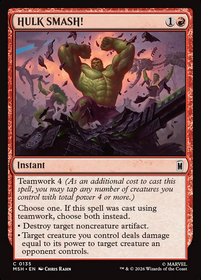 HULK SMASH! - Magic: The Gathering - MoxLand