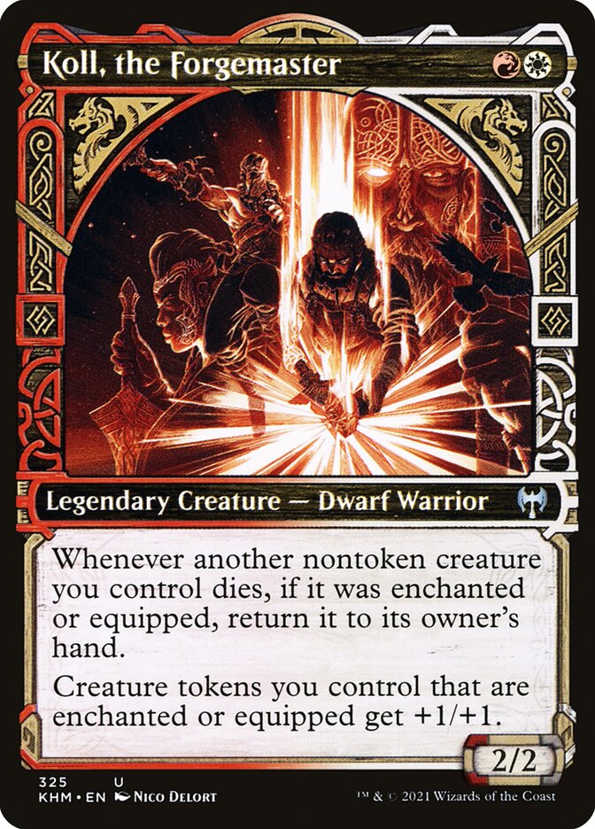 Knoll, o Mestre da Forja / Koll, the Forgemaster - Magic: The Gathering - MoxLand