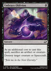 Acolher o Esquecimento / Embrace Oblivion - Magic: The Gathering - MoxLand