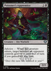 Poisoner's Apprentice - Magic: The Gathering - MoxLand