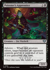Poisoner's Apprentice - Magic: The Gathering - MoxLand