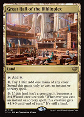 Great Hall of the Biblioplex - Magic: The Gathering - MoxLand