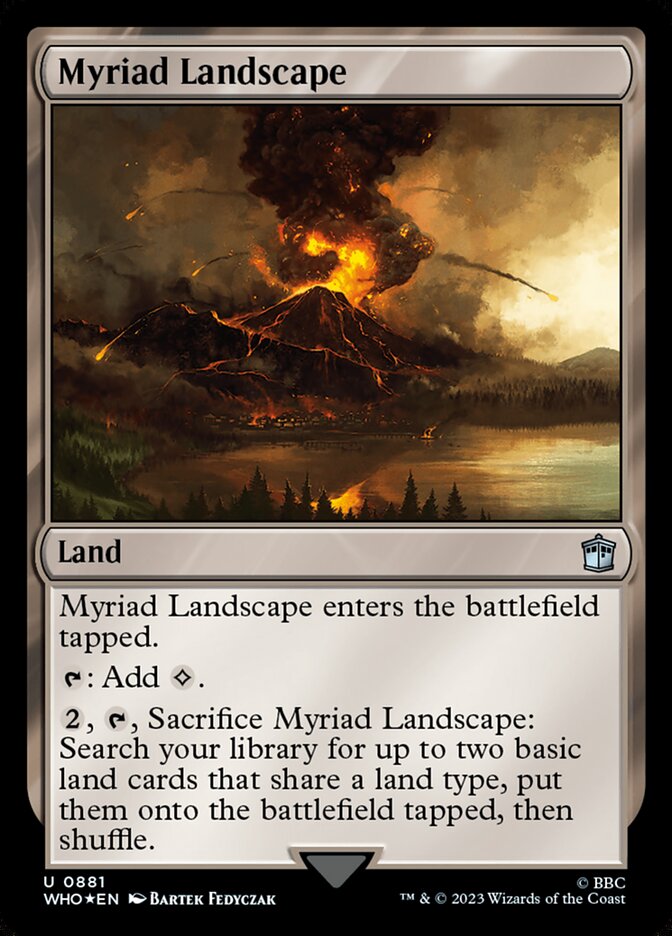 Paisagem Infinita / Myriad Landscape - Magic: The Gathering - MoxLand