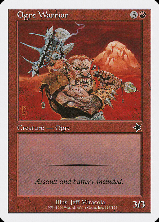 Ogre Warrior - Magic: The Gathering - MoxLand