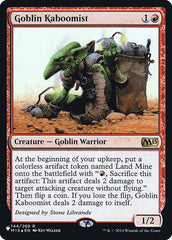 Goblin Cabumista / Goblin Kaboomist - Magic: The Gathering - MoxLand