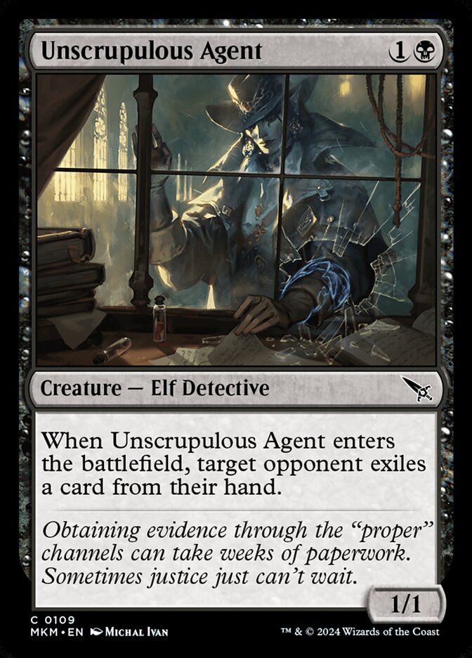 Agente Inescrupulosa / Unscrupulous Agent - Magic: The Gathering - MoxLand