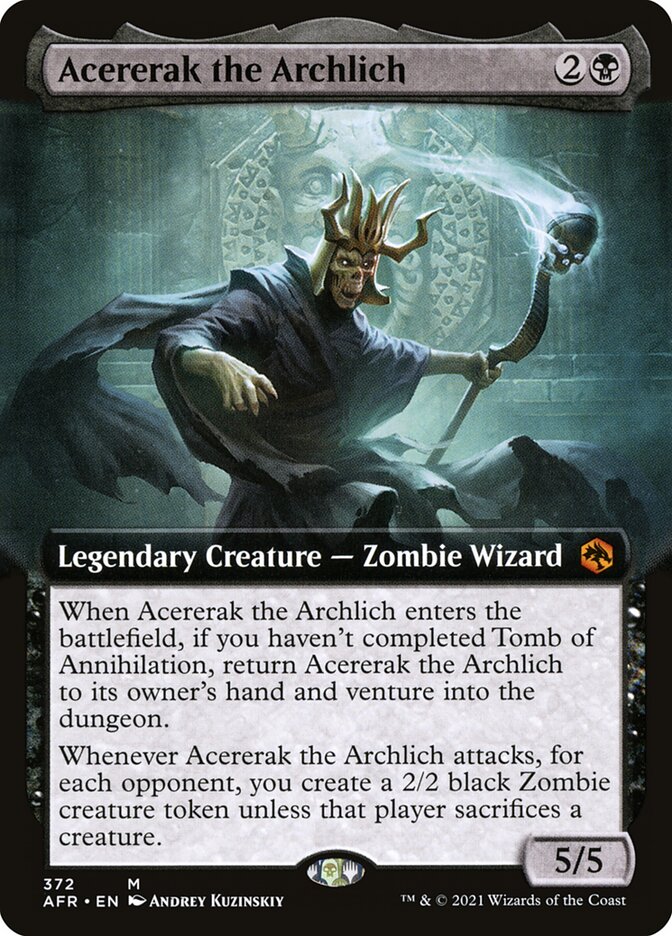 Acererak, o Arquilich / Acererak the Archlich - Magic: The Gathering - MoxLand