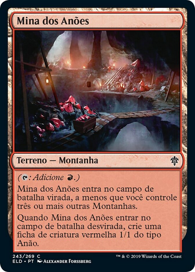 Mina dos Anões / Dwarven Mine - Magic: The Gathering - MoxLand