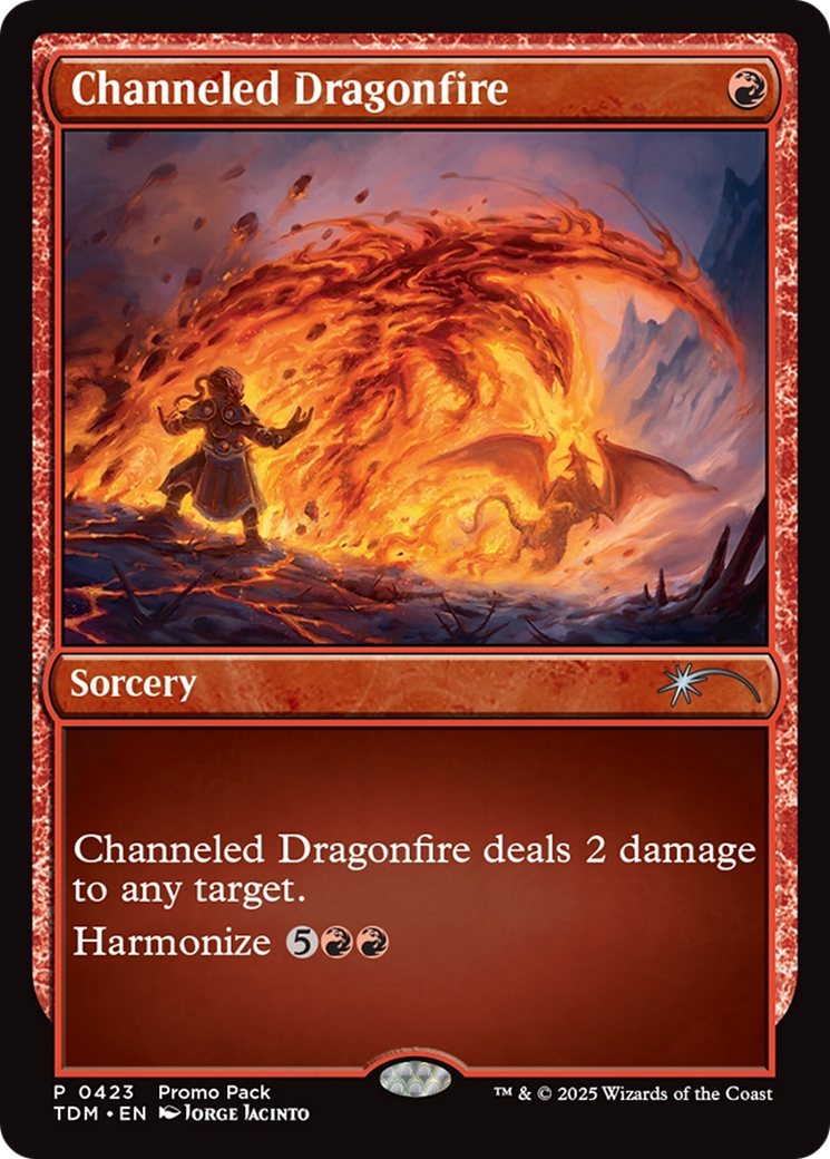 Fogo Dracônico Canalizado / Channeled Dragonfire - Magic: The Gathering - MoxLand
