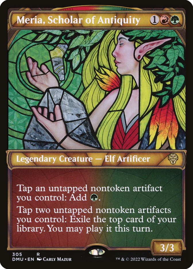 Meria, Erudita da Antiguidade / Meria, Scholar of Antiquity - Magic: The Gathering - MoxLand