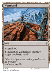 Terras Ermas / Wasteland - Magic: The Gathering - MoxLand