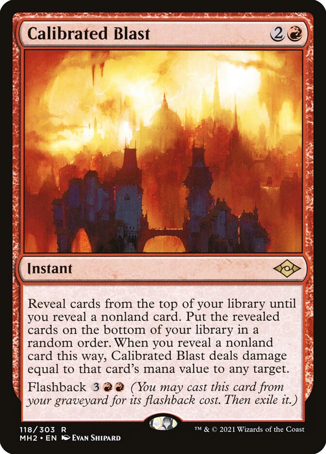 Explosão Calibrada / Calibrated Blast - Magic: The Gathering - MoxLand
