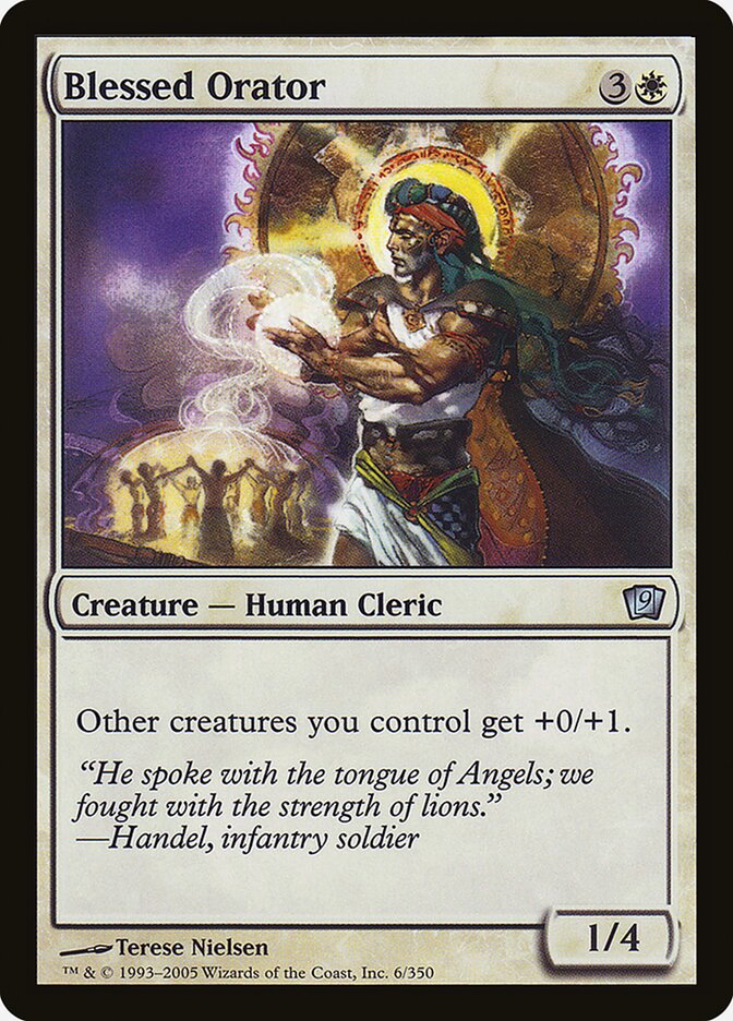 Orador Abençoado / Blessed Orator - Magic: The Gathering - MoxLand