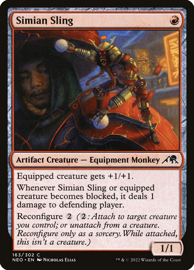 Lançador Símio / Simian Sling - Magic: The Gathering - MoxLand