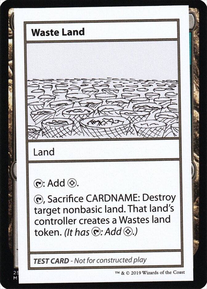 Waste Land - Magic: The Gathering - MoxLand
