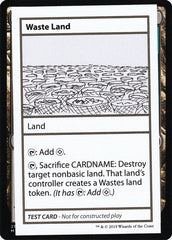 Waste Land - Magic: The Gathering - MoxLand