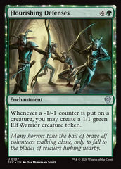 Defesas Florescentes / Flourishing Defenses - Magic: The Gathering - MoxLand