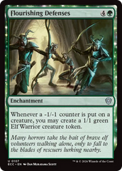 Defesas Florescentes / Flourishing Defenses - Magic: The Gathering - MoxLand