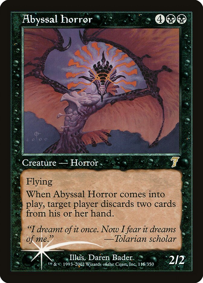 Horror Abissal / Abyssal Horror - Magic: The Gathering - MoxLand