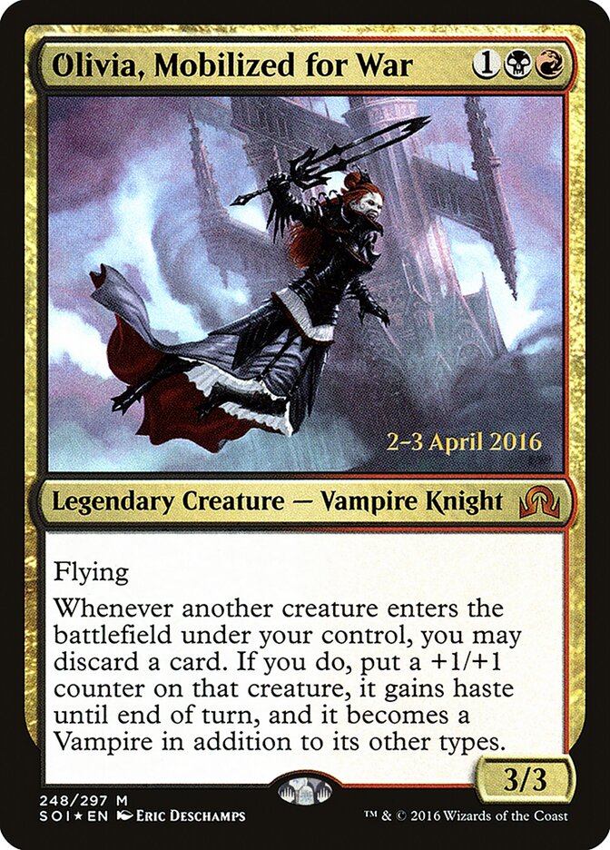 Olivia, Mobilizada para a Guerra / Olivia, Mobilized for War - Magic: The Gathering - MoxLand