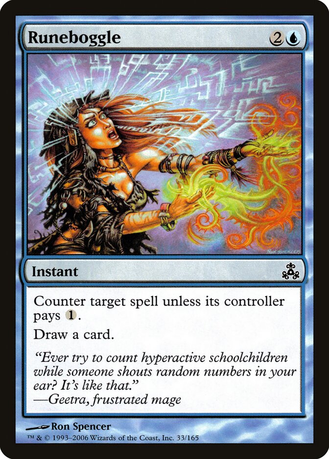 Runas Atordoantes / Runeboggle - Magic: The Gathering - MoxLand