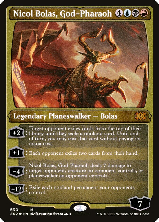 Nicol Bolas, Faraó-Deus / Nicol Bolas, God-Pharaoh - Magic: The Gathering - MoxLand