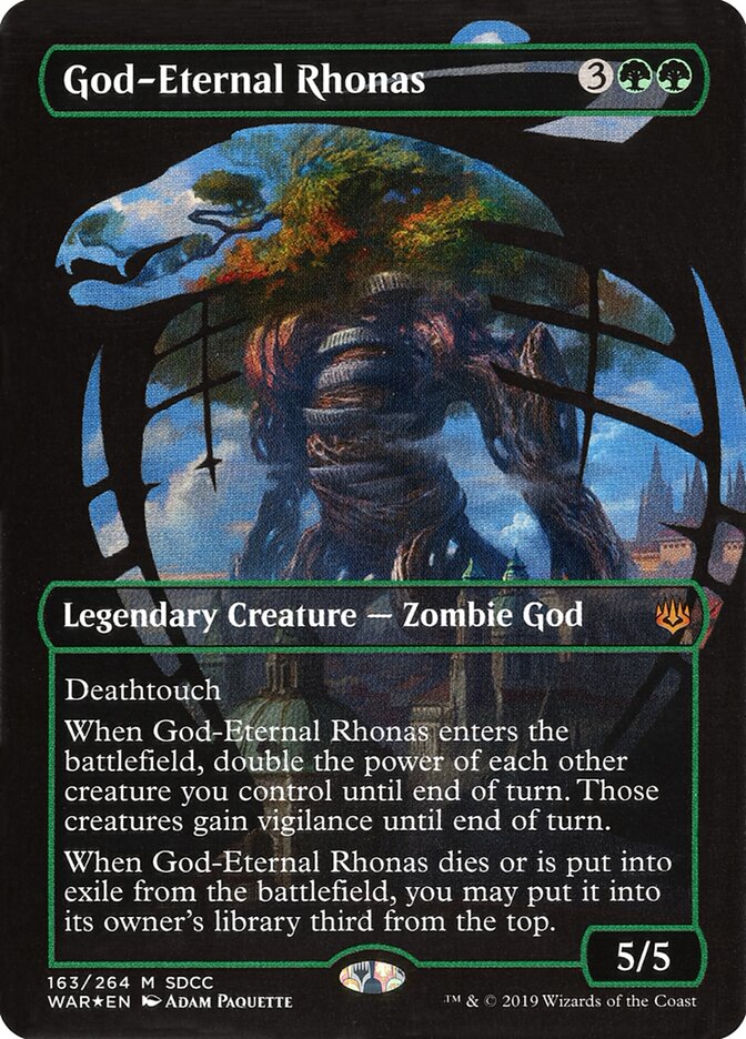 Eterno-deus Rhonas / God-Eternal Rhonas - Magic: The Gathering - MoxLand