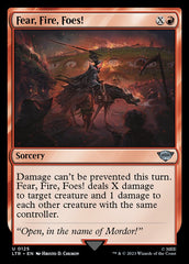 Medo! Fogo! Inimigos! / Fear, Fire, Foes! - Magic: The Gathering - MoxLand