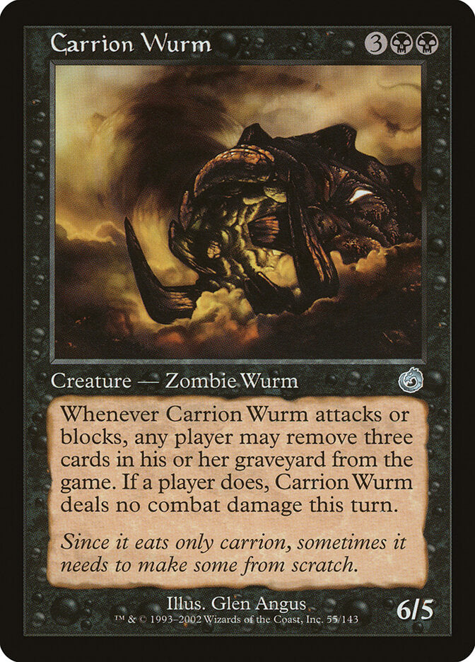 Vorme da Podridão / Carrion Wurm - Magic: The Gathering - MoxLand