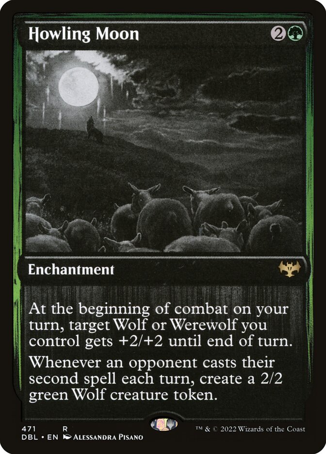 Lua Uivante / Howling Moon - Magic: The Gathering - MoxLand