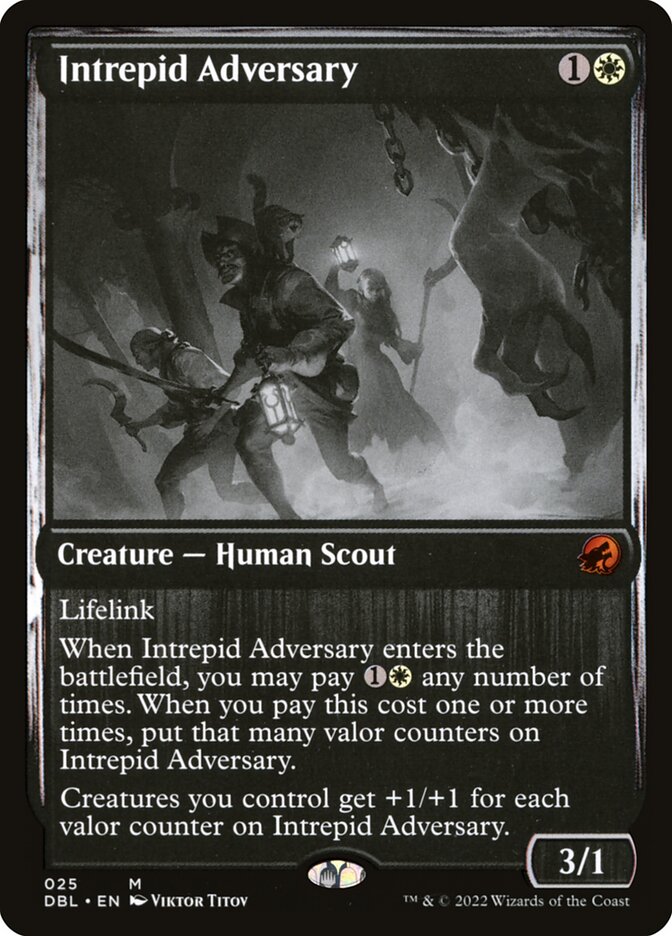 Adversário Intrépido / Intrepid Adversary - Magic: The Gathering - MoxLand