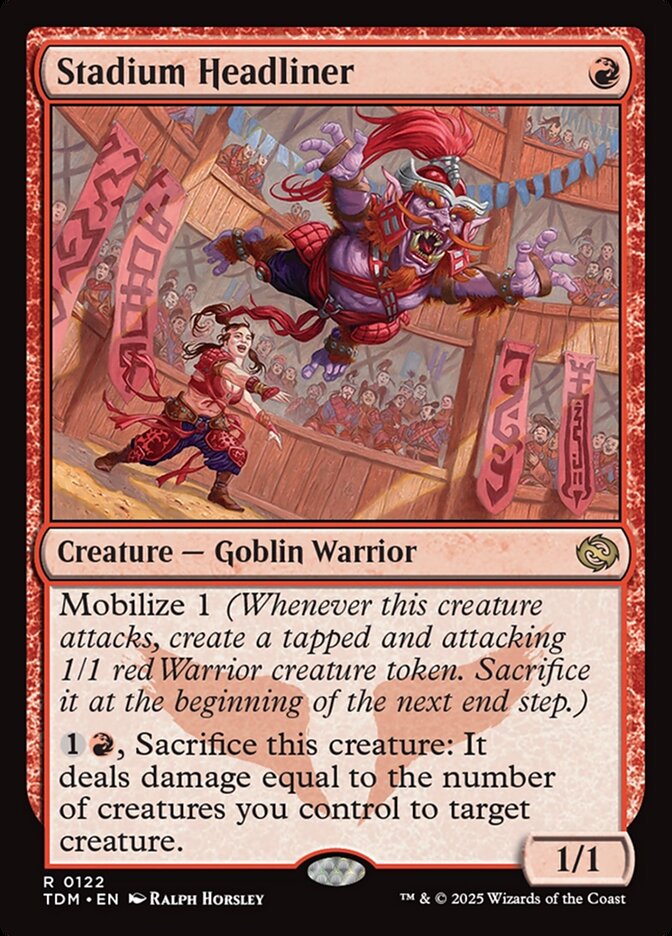 Astro do Estádio / Stadium Headliner - Magic: The Gathering - MoxLand