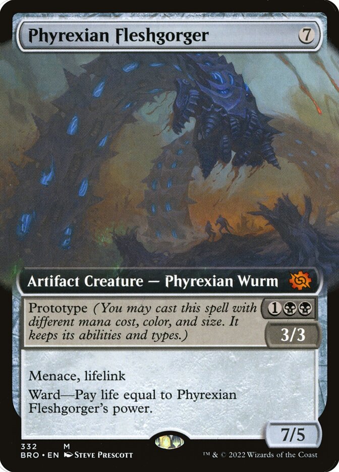 Devorador de Carne Phyrexiano / Phyrexian Fleshgorger - Magic: The Gathering - MoxLand