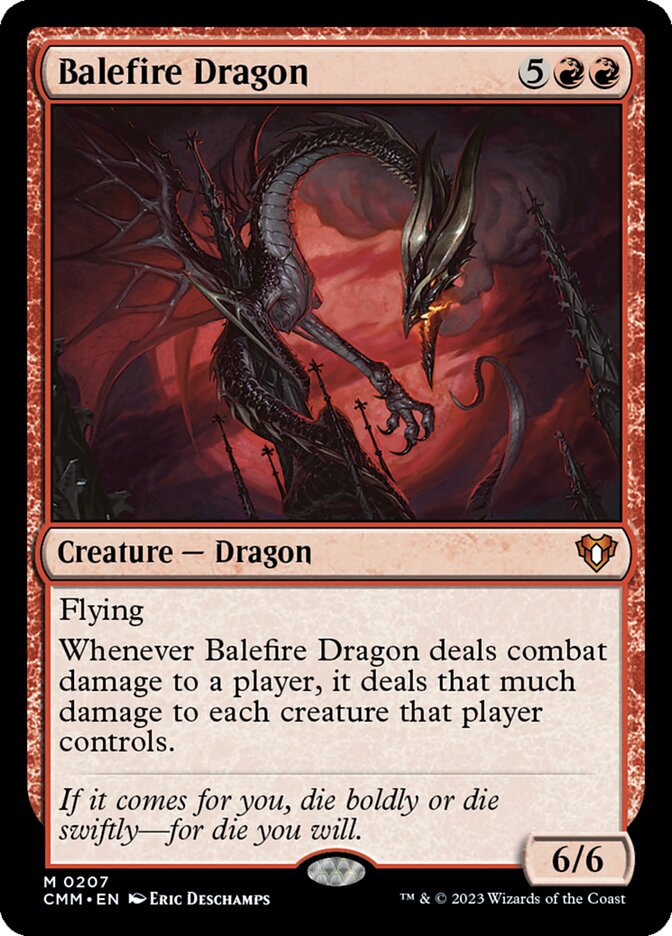 Dragão Pira Funesta / Balefire Dragon - Magic: The Gathering - MoxLand