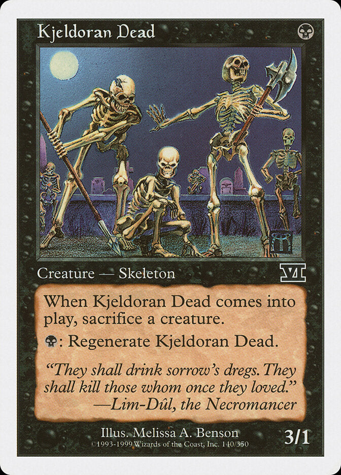 Mortos Kjeldoranos / Kjeldoran Dead - Magic: The Gathering - MoxLand