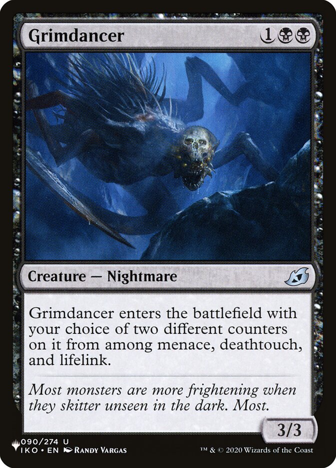 Dançarino Soturno / Grimdancer - Magic: The Gathering - MoxLand
