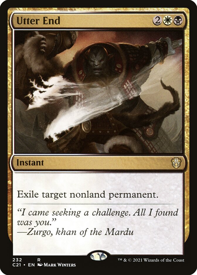 Fim Absoluto / Utter End - Magic: The Gathering - MoxLand