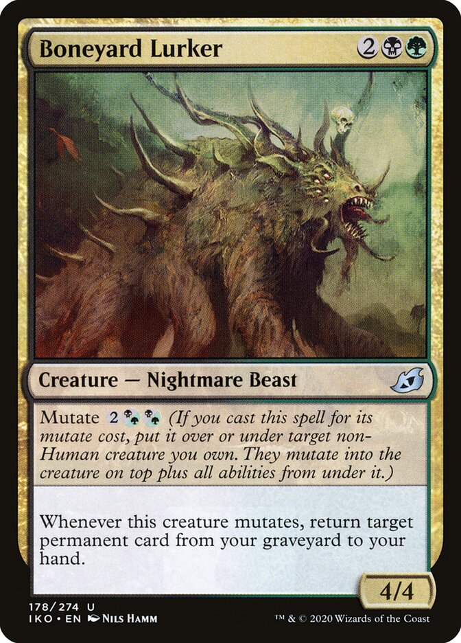 Espreitador do Ossário / Boneyard Lurker - Magic: The Gathering - MoxLand