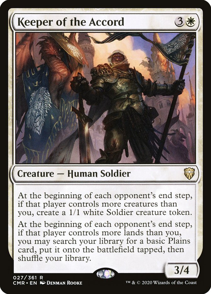 Guardião do Acordo / Keeper of the Accord - Magic: The Gathering - MoxLand