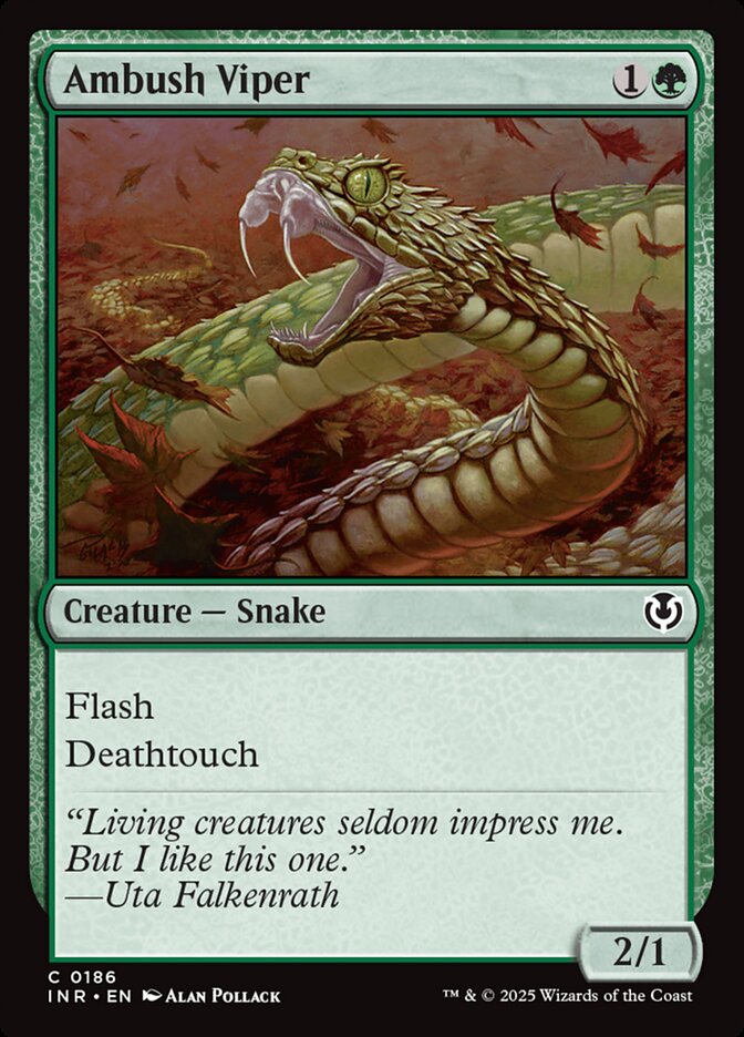 Víbora de Emboscada / Ambush Viper - Magic: The Gathering - MoxLand