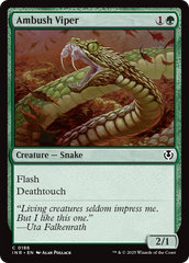 Víbora de Emboscada / Ambush Viper - Magic: The Gathering - MoxLand