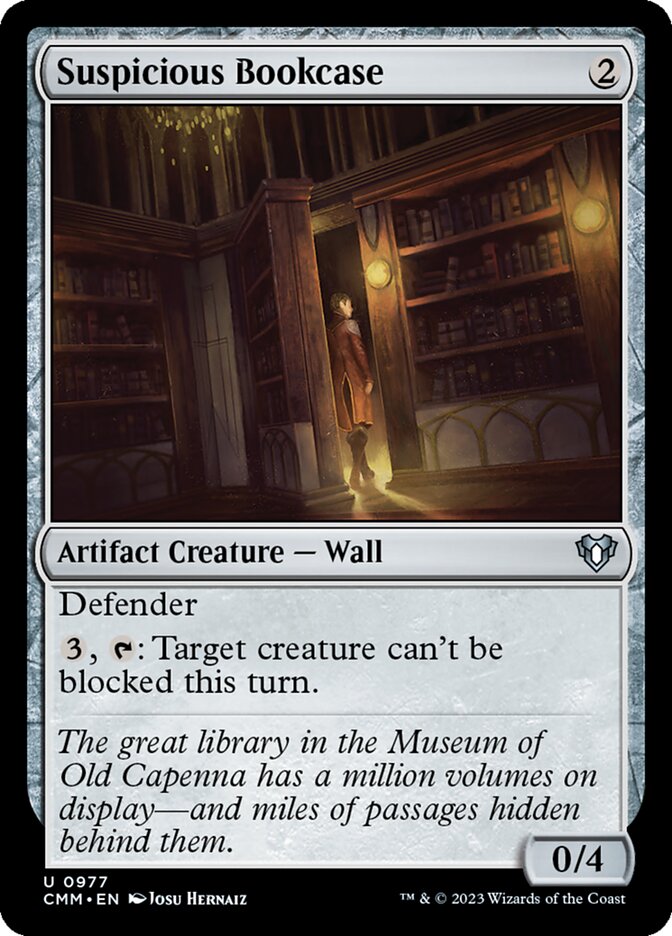 Estante Suspeita / Suspicious Bookcase - Magic: The Gathering - MoxLand