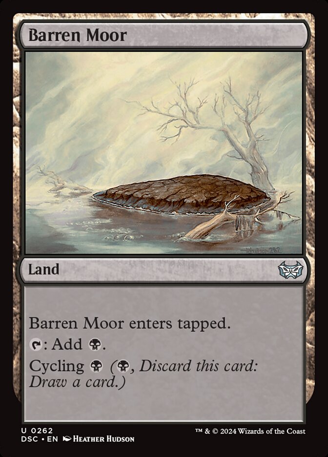 Charneca Estéril / Barren Moor - Magic: The Gathering - MoxLand